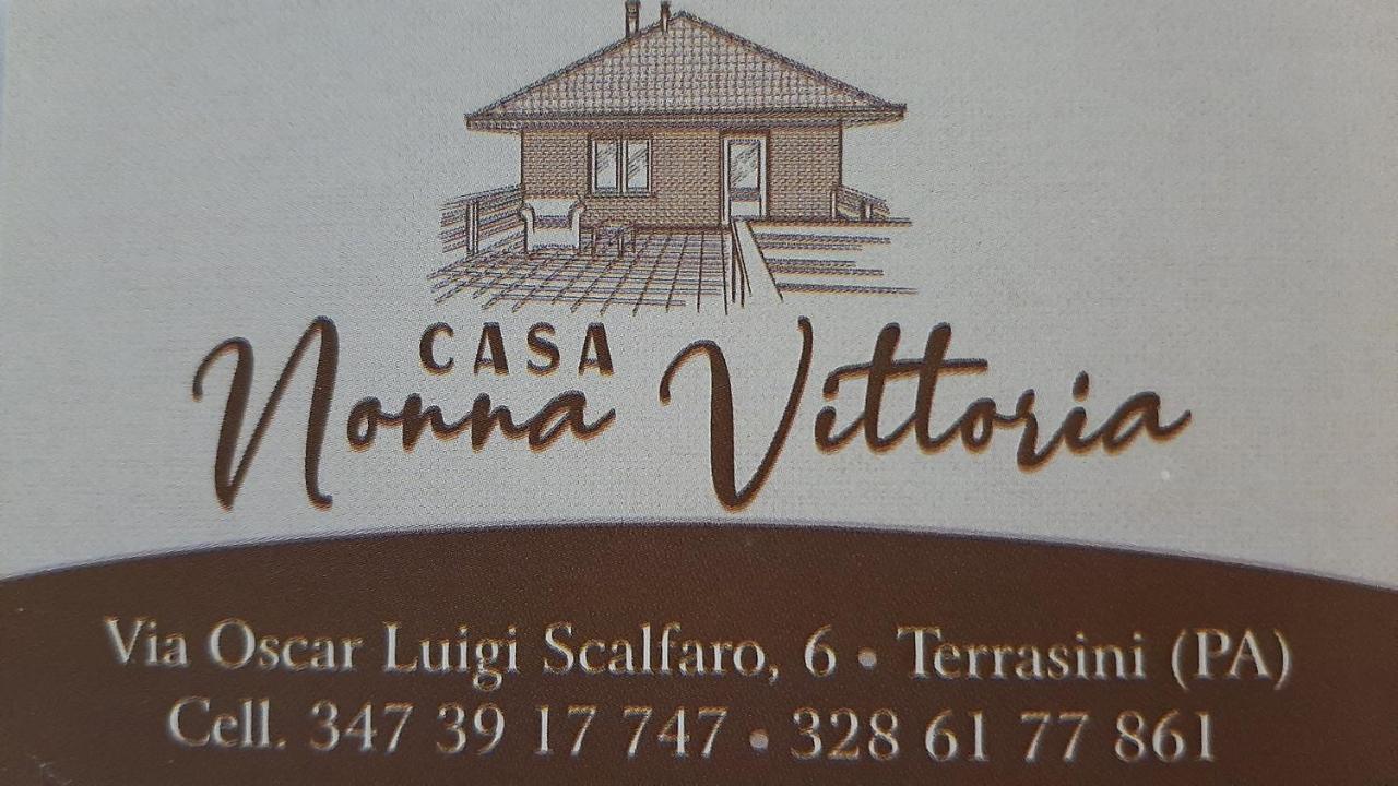 Casanonnavittoria Panzió Terrasini Kültér fotó